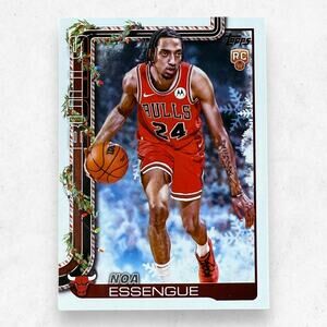 Noa Essengue 2025-26 Topps Holiday Basketball #H172 - Chicago Bulls